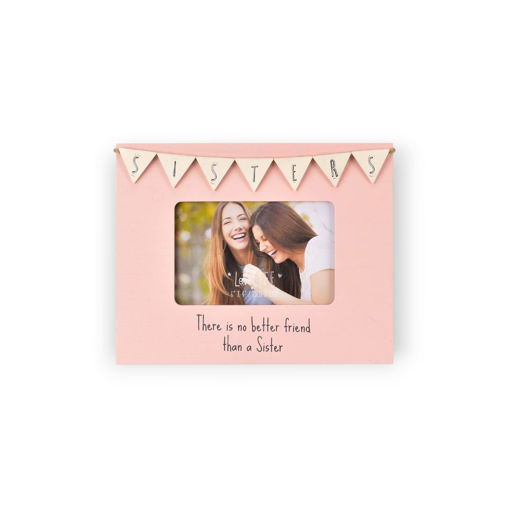 Picture of LOVE LIFE BANNER FRAME SISTER 4X6